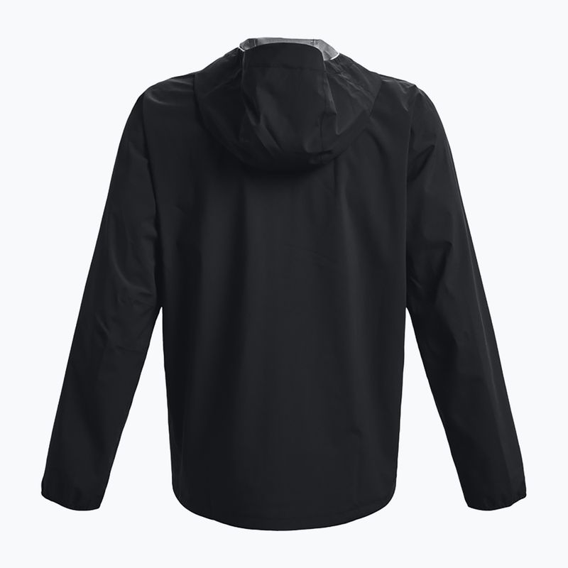 Giacca da allenamento Under Armour Cloudstrike Stretch nera/grigia da uomo 11