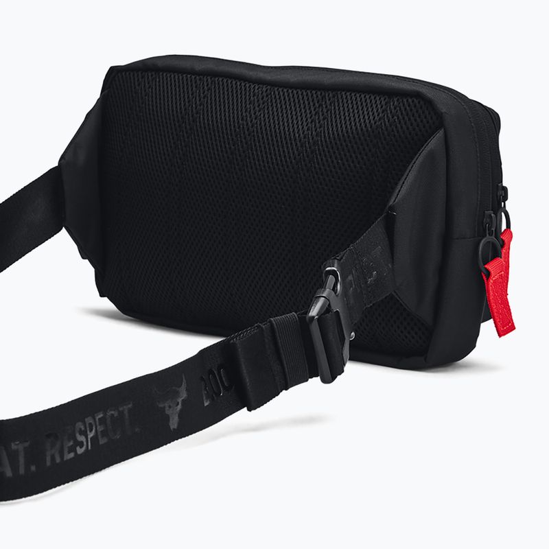Under Armour Project Rock 7 l, marsupio nero/bianco 2