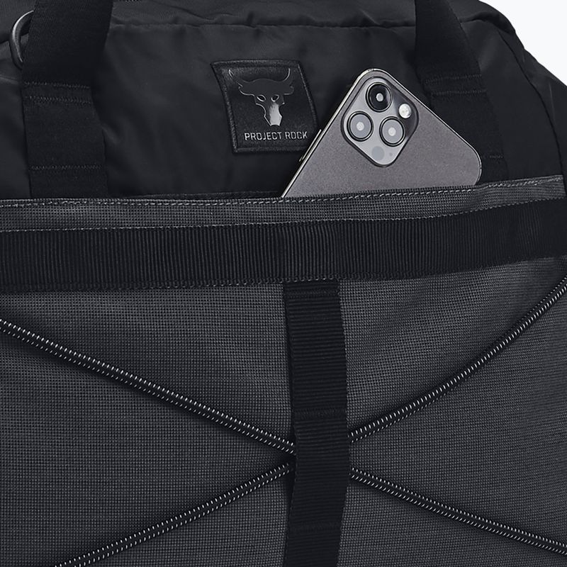 Borsa da palestra Under Armour Project Rock 25 l nero/nero 3