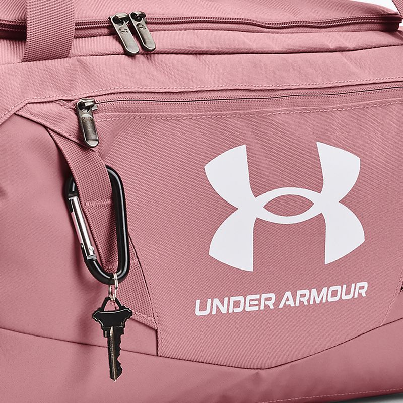 Under Armour Undeniable 5.0 Duffle S 40 l borsa rosa elisir/bianco 3