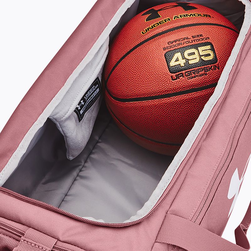 Under Armour Undeniable 5.0 Duffle S 40 l borsa rosa elisir/bianco 4