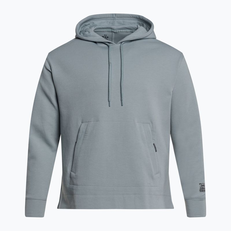 Under Armour Summit Knit Hoodie - Felpa con cappuccio da porto blu/nero