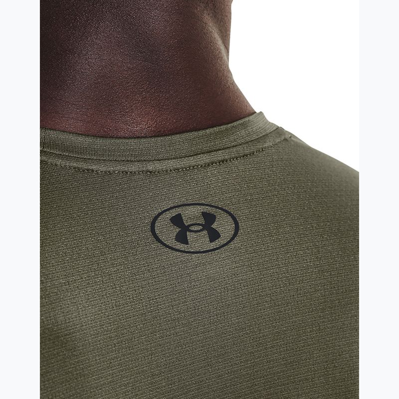 T-shirt da allenamento uomo Under Armour Tech Vent in navy/green/ultimate black 4