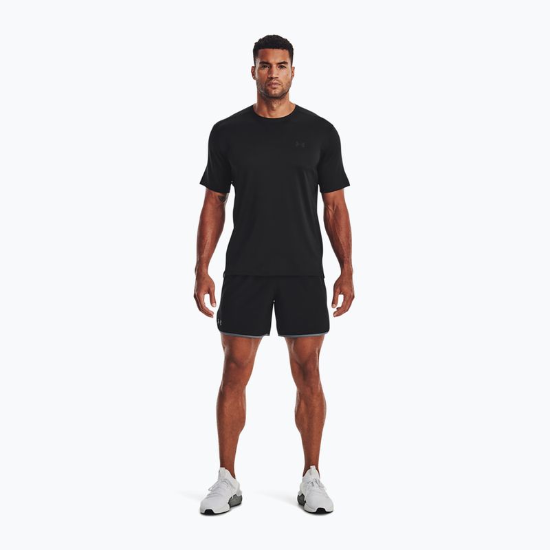 Maglietta da allenamento Under Armour Tech Vent uomo nero/nero 2