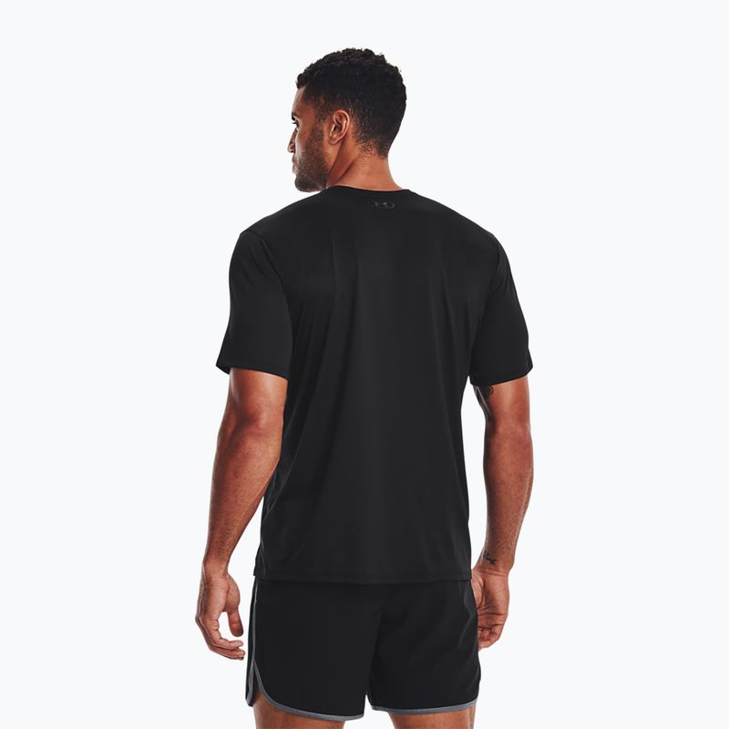 Maglietta da allenamento Under Armour Tech Vent uomo nero/nero 3