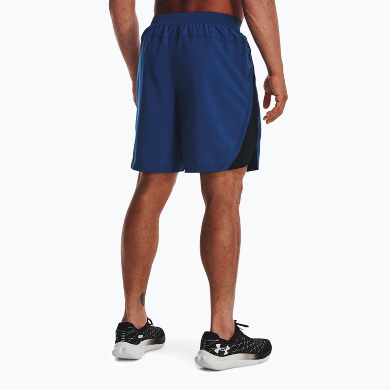 Under Armour Launch Sw 7'' pantaloncini da corsa da uomo blu miraggio/nero/riflettente 2