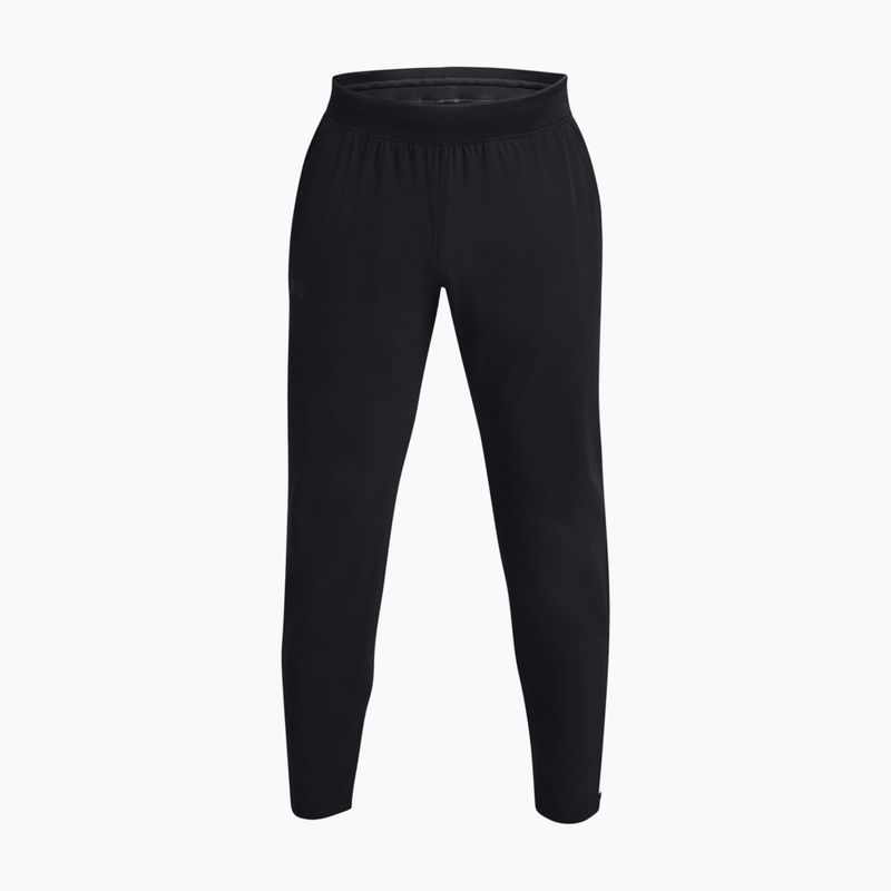 Pantaloni da corsa Under Armour Storm Run da uomo nero/nero/riflettente 5