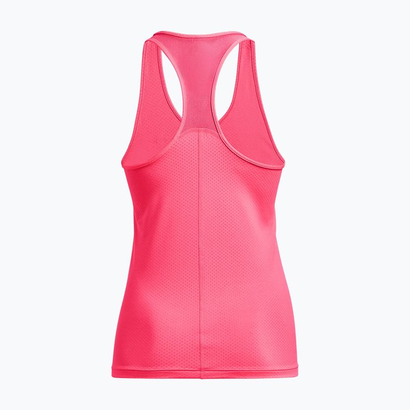 Canotta da allenamento Under Armour donna HG Armour Racer Tank rosa shock/iridescente 6