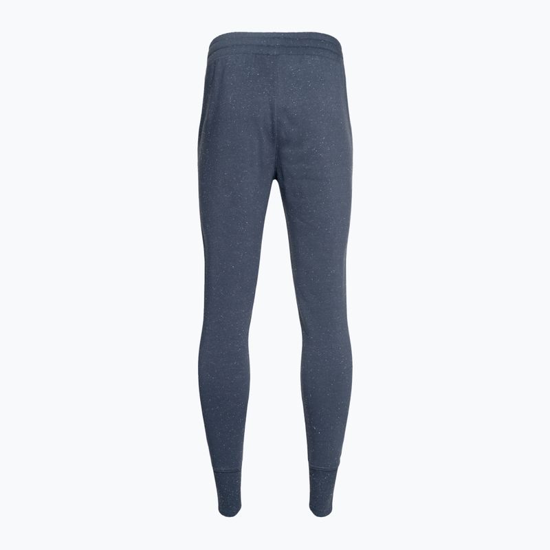 Pantaloni Under Armour Rival Fleece Joggers da donna, grigio/bianco/bianco, downpour 4