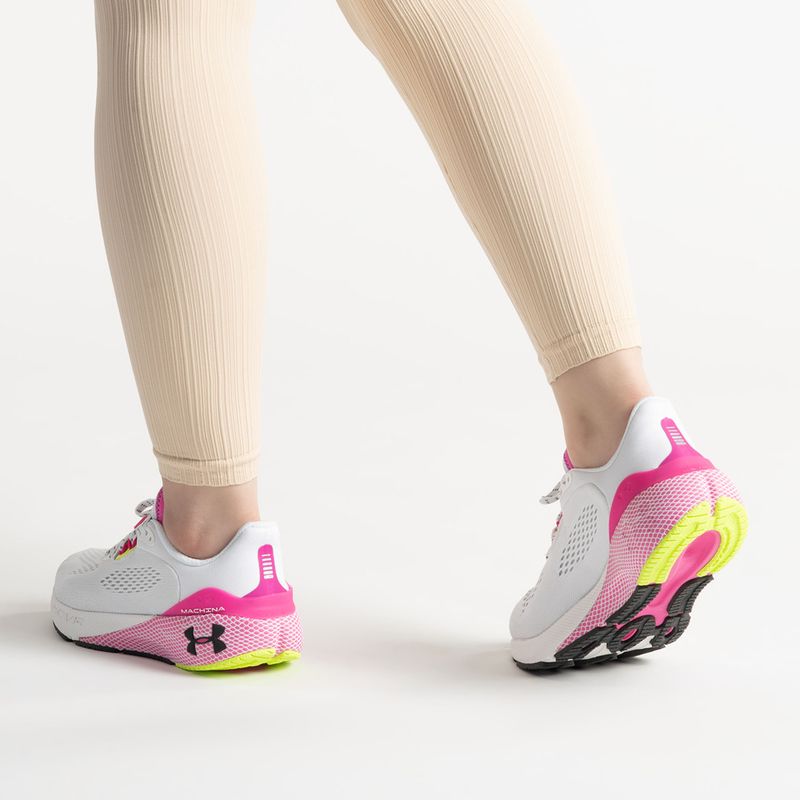 Under Armour scarpe da corsa donna W Hovr Machina 3 bianco/argento rosa/nero 13