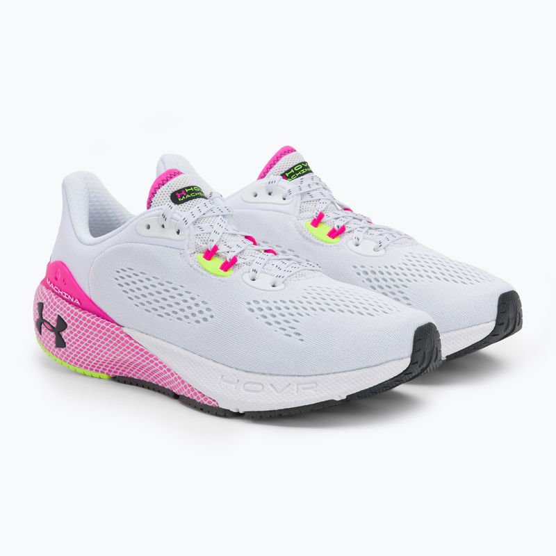 Under Armour scarpe da corsa donna W Hovr Machina 3 bianco/argento rosa/nero 4