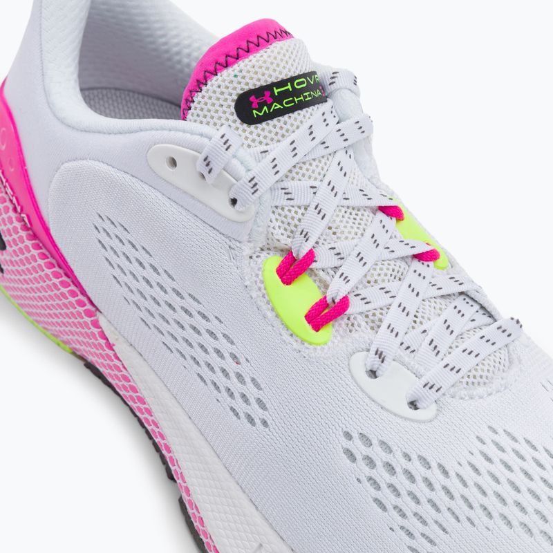 Under Armour scarpe da corsa donna W Hovr Machina 3 bianco/argento rosa/nero 9