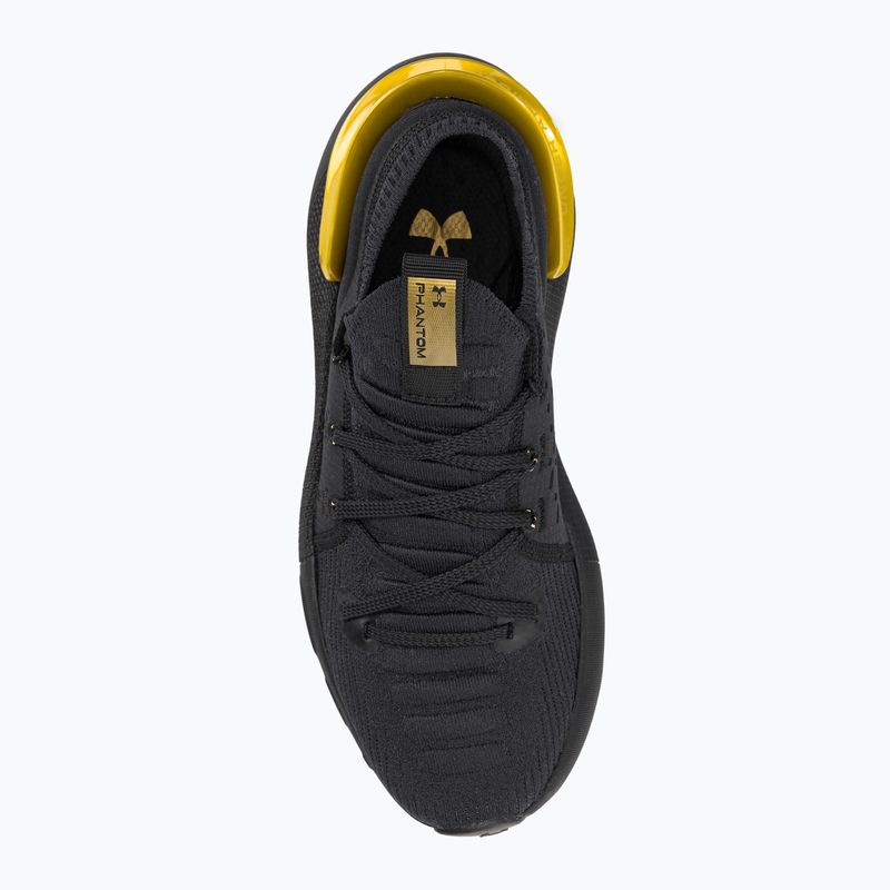 Under Armour scarpe da corsa donna Hovr Phantom 3 Mtlc nero/nero/oro metallico 8
