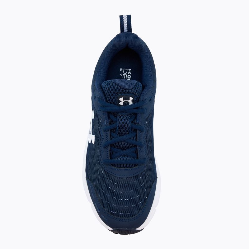 Under Armour Charged Assert 10 academy/academy/white scarpe da corsa da uomo 5