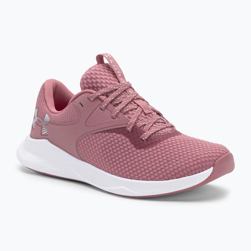 Scarpe da ginnastica da donna Under Armour W Charged Aurora 2 elisir rosa/elisir rosa/argento metallico