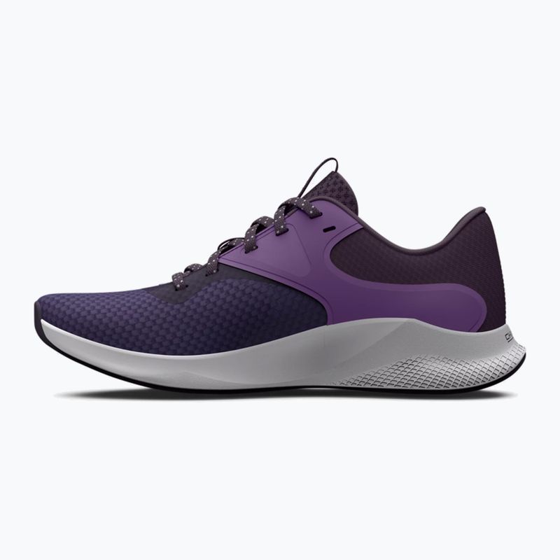 Scarpe da allenamento da donna Under Armour W Charged Aurora 2 tux purple/retro purple/argento metallico 13