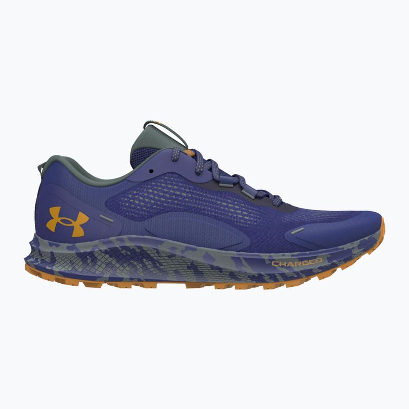 Under Armour Charged Bandit Trail 2 scarpe da corsa da uomo blu sonar/blu sonar/arancione miele 10