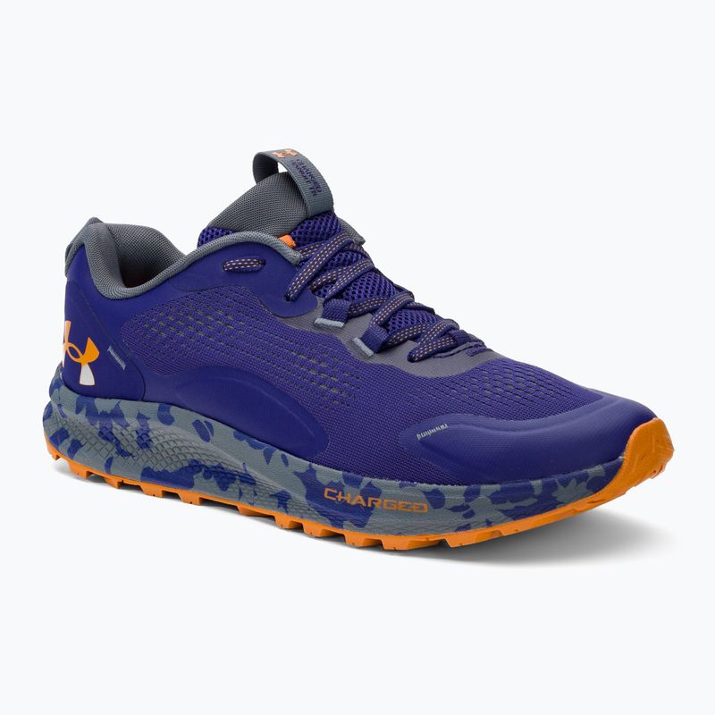 Under Armour Charged Bandit Trail 2 scarpe da corsa da uomo blu sonar/blu sonar/arancione miele