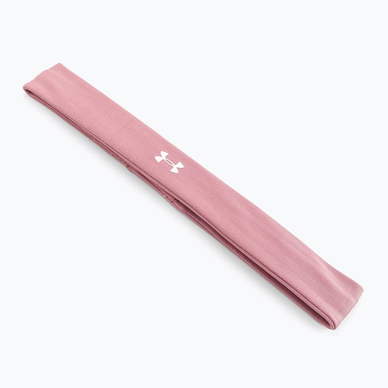 Fascia Under Armour da donna Play Up rosa elisir/bianco