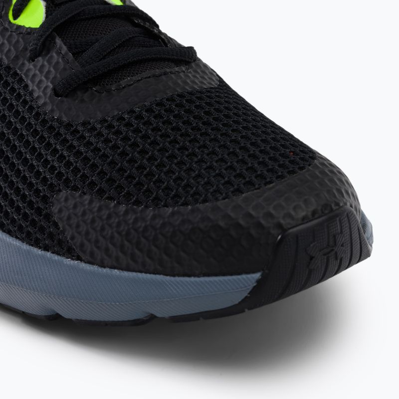 Under Armour Surge 3 scarpe da corsa da uomo nero/lime surge/gravel 7