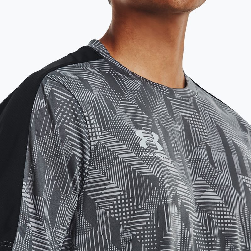 Under Armour maglia da calcio da uomo Challenger top da allenamento grigio pitch/grigio mod. 5