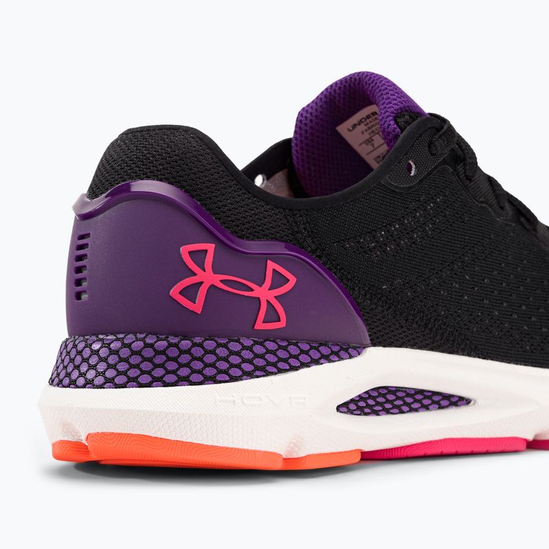 Under Armour scarpe da corsa donna W Hovr Sonic 6 nero/galassia viola/rosa shock 9