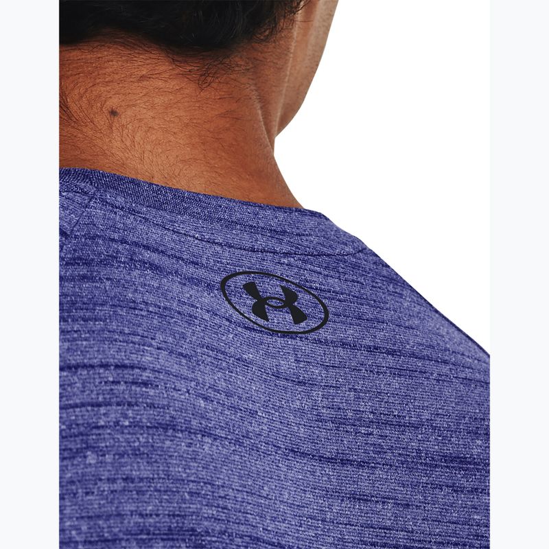 Maglietta da allenamento Under Armour Tiger Tech 2.0 blu sonar/nero da uomo 4