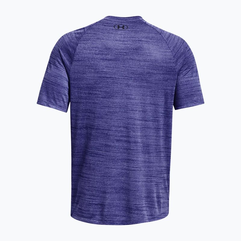 Maglietta da allenamento Under Armour Tiger Tech 2.0 blu sonar/nero da uomo 6