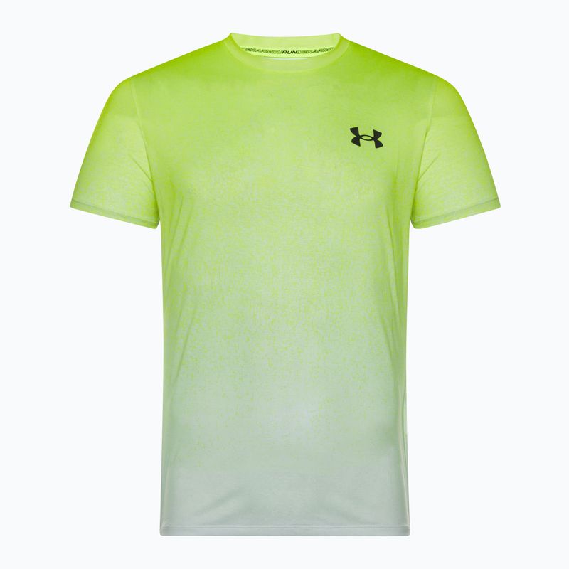 Under Armour Pro Elite maglia da corsa da uomo lime surge/halo grigio/nero 4