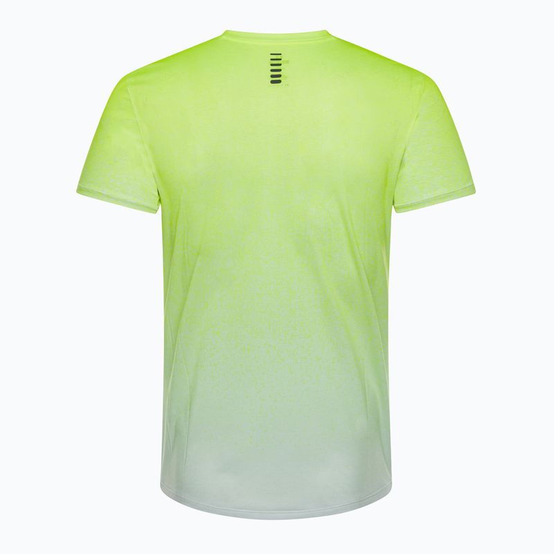 Under Armour Pro Elite maglia da corsa da uomo lime surge/halo grigio/nero 5