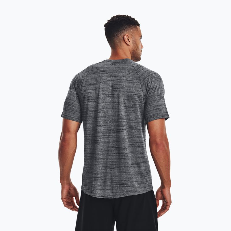 Maglietta da allenamento Under Armour Tiger Tech 2.0 uomo nero/nero 3