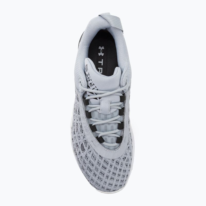 Under Armour Tribase Reign 5 mod grigio/nero/bianco scarpe da ginnastica da uomo 6