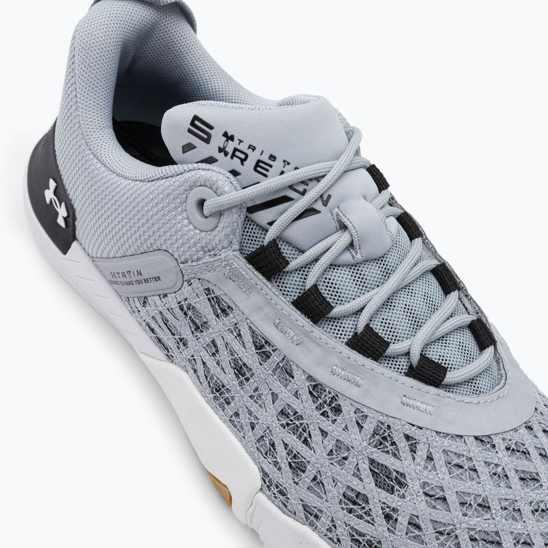 Under Armour Tribase Reign 5 mod grigio/nero/bianco scarpe da ginnastica da uomo 7