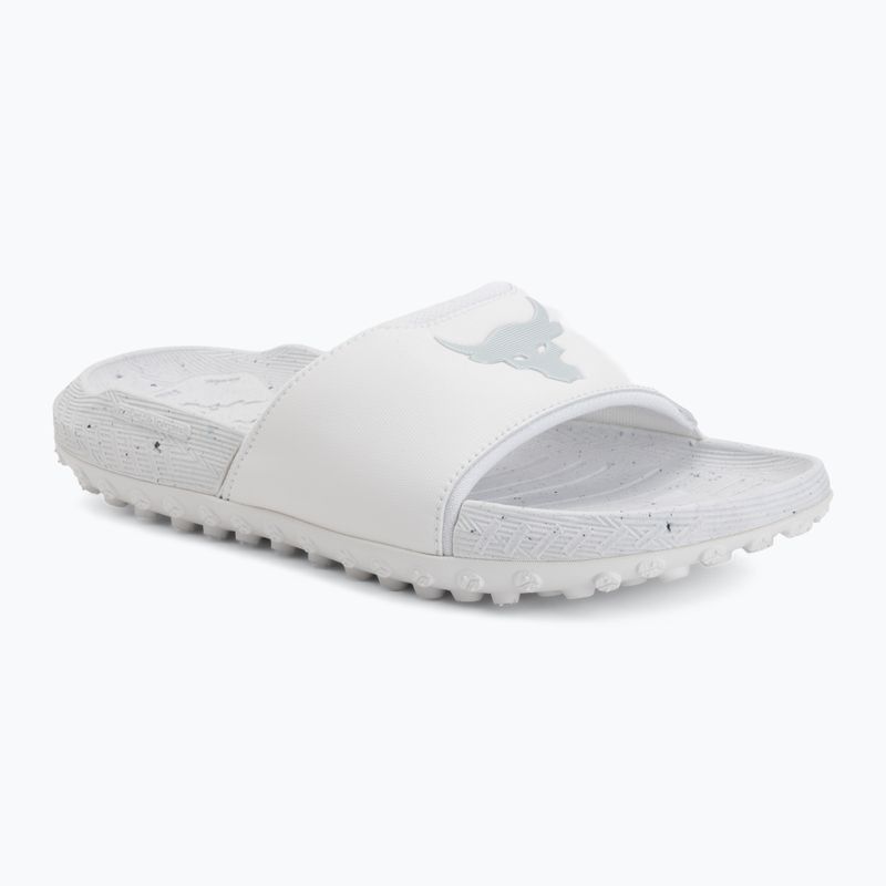 Ciabatte Under Armour Rock 3 black/white clay