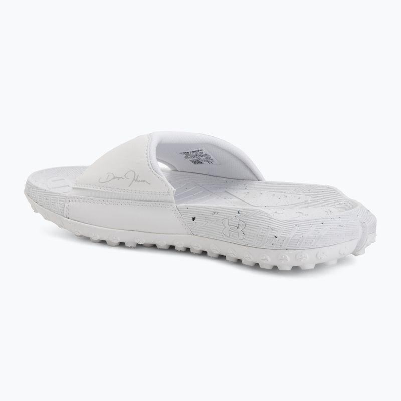 Ciabatte Under Armour Rock 3 black/white clay 3