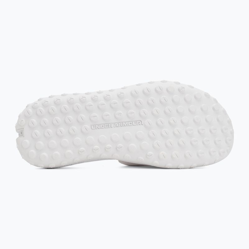 Ciabatte Under Armour Rock 3 black/white clay 4