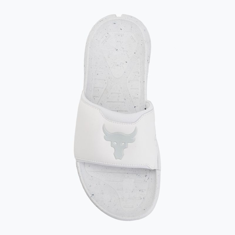 Ciabatte Under Armour Rock 3 black/white clay 5