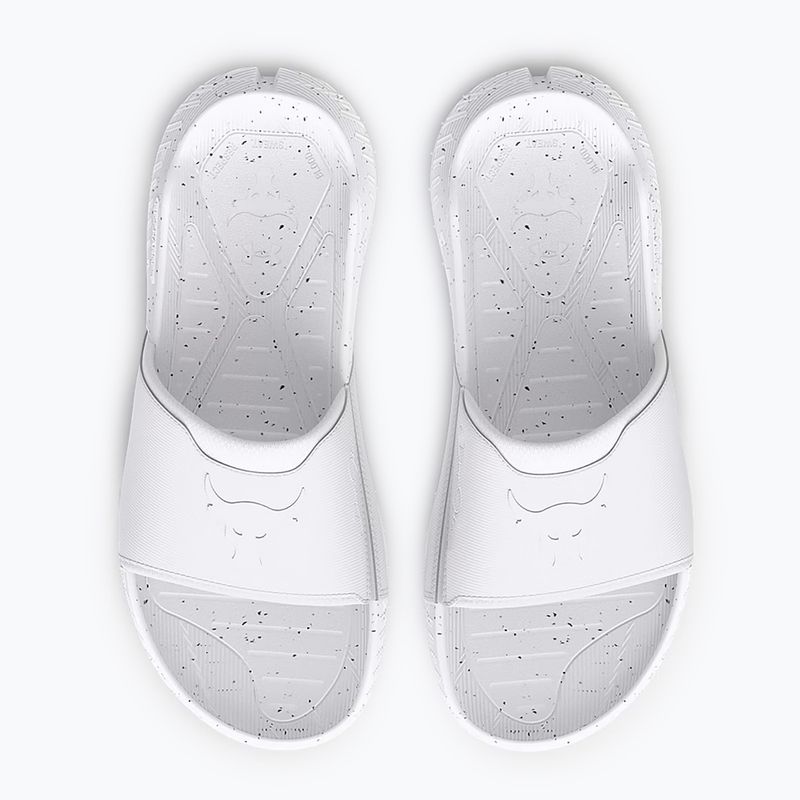 Ciabatte Under Armour Rock 3 black/white clay 3