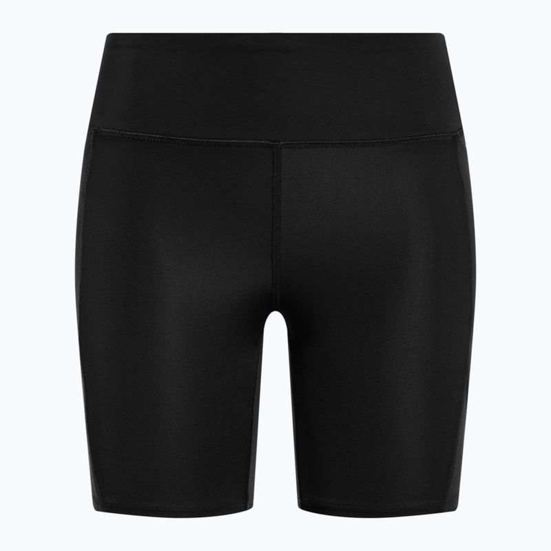 Leggings da corsa Under Armour Run Elite Half donna nero/nero/riflettente 6