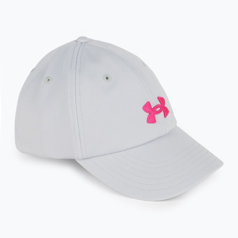 Berretto da baseball Under Armour donna Blitzing Adj halo grigio/argento rosa