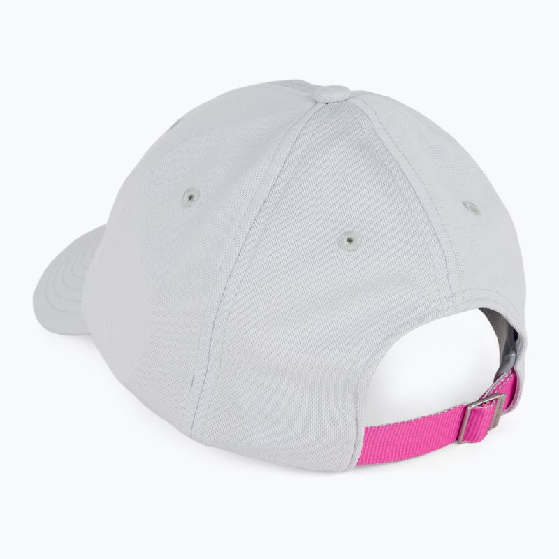Berretto da baseball Under Armour donna Blitzing Adj halo grigio/argento rosa 3
