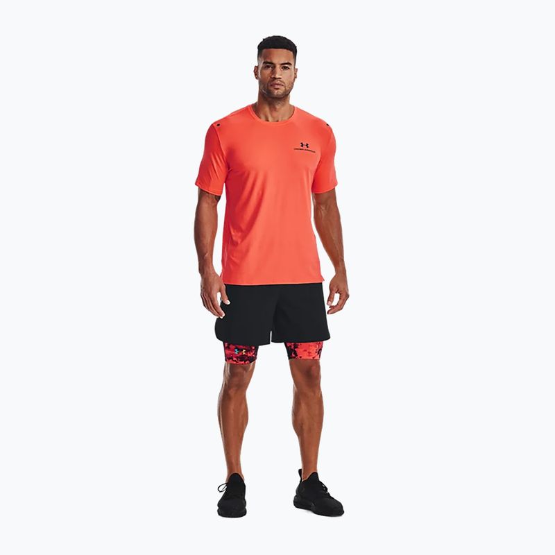 Maglietta da allenamento Under Armour Rush Energy after burn/nero da uomo 2