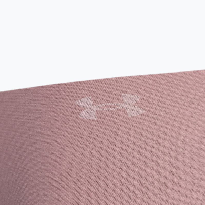 Under Armour Ps Thong slip da donna 3 pezzi rosa elisir/grigio alo/rosa 7