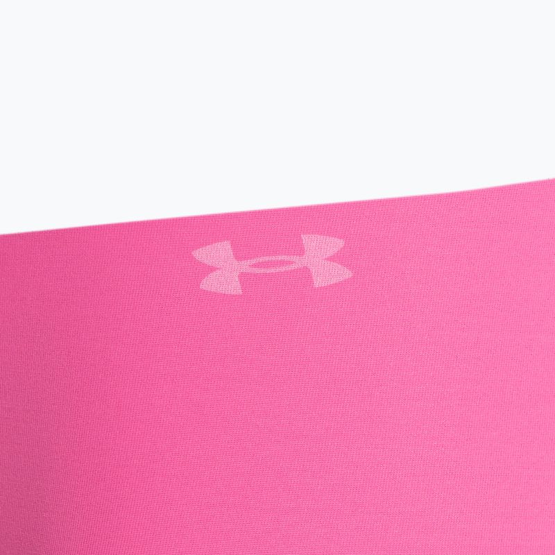 Under Armour Ps Thong slip da donna 3 pezzi rosa elisir/grigio alo/rosa 10