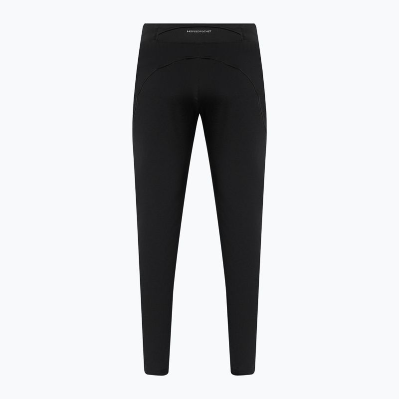 Pantaloni da corsa Under Armour Outrun The Storm donna nero/riflettente 7