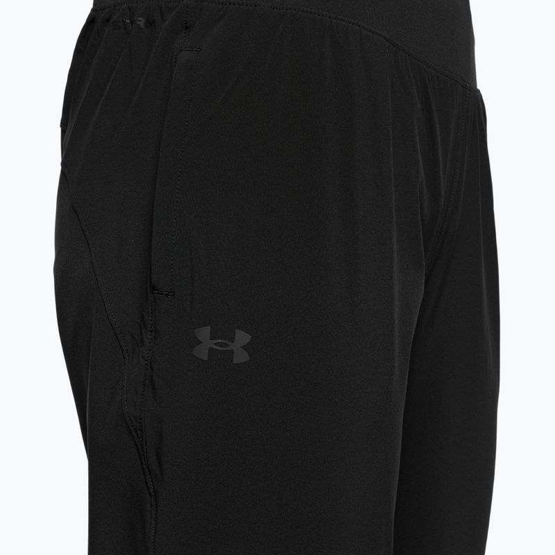 Pantaloni da corsa Under Armour Outrun The Storm donna nero/riflettente 8