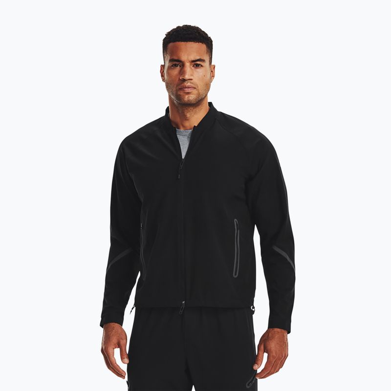 Under Armour Unstoppable Bomber nero/nero/nero giacca da allenamento da uomo