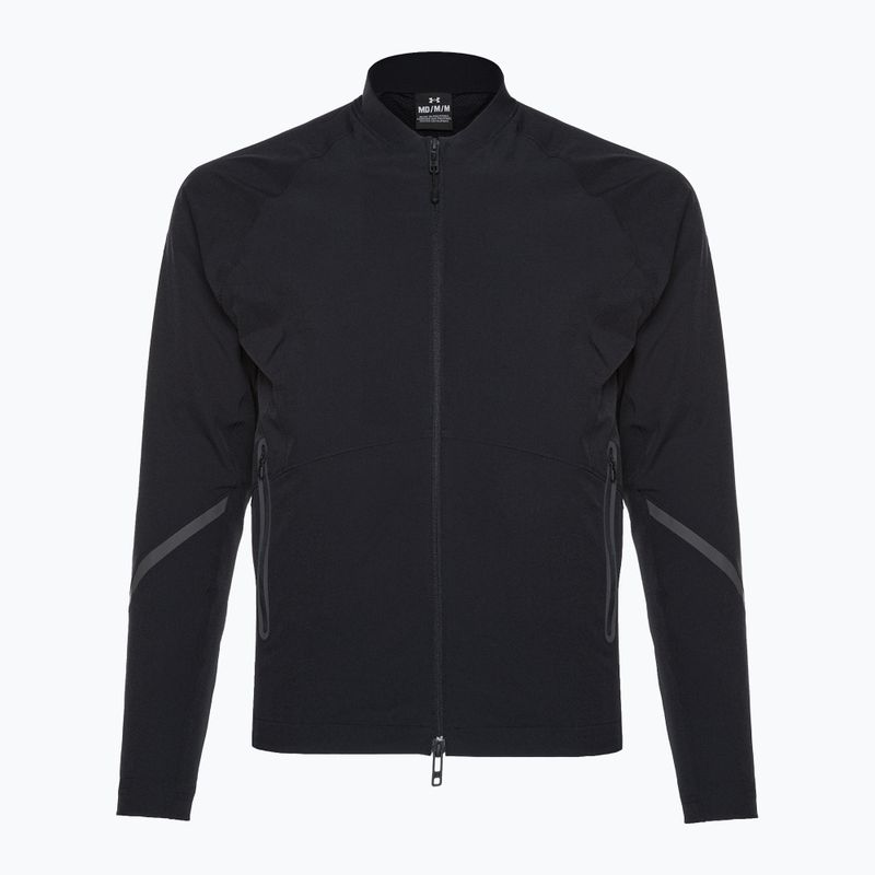 Under Armour Unstoppable Bomber nero/nero/nero giacca da allenamento da uomo 4