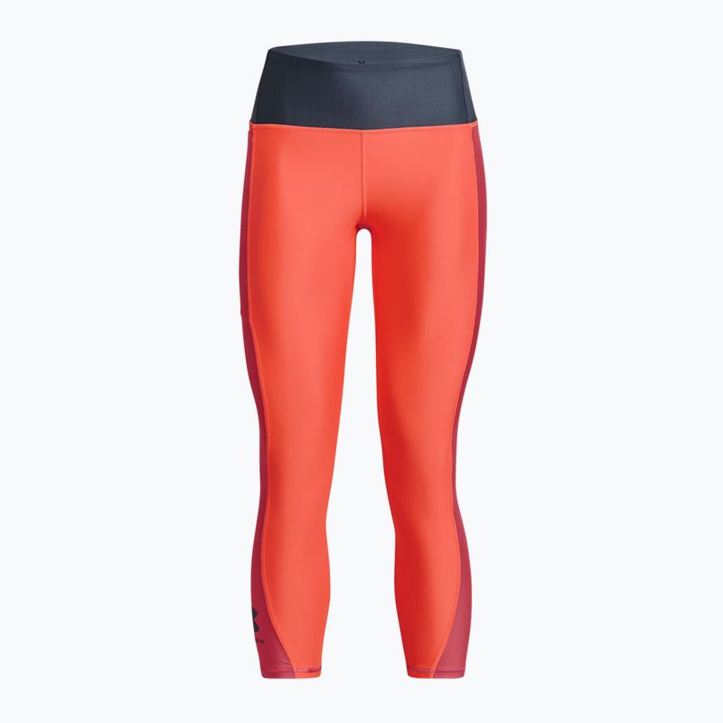 Leggings da donna Under Armour Armour Blocked Ankle after burn/downpour grigio 3