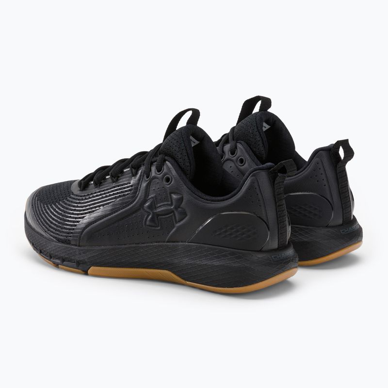 Under Armour Charged Commit Tr 3 nero/nero/nero scarpe da ginnastica da uomo 3